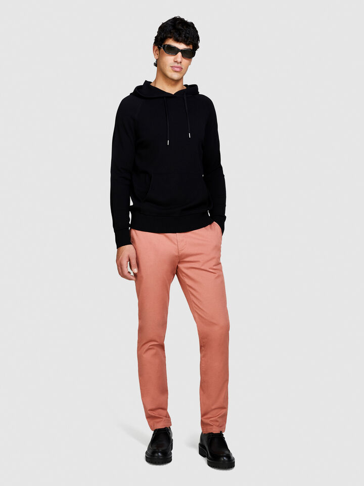 Slim fit chinos - men's chino trousers - Nude | Sisley image number 1